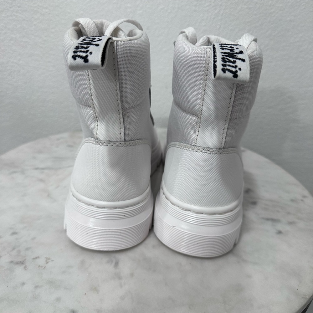 Dr. Martens Combs Women’s Poly Casual Boots Size 6 - Color White Ajax - Picture 8 of 16